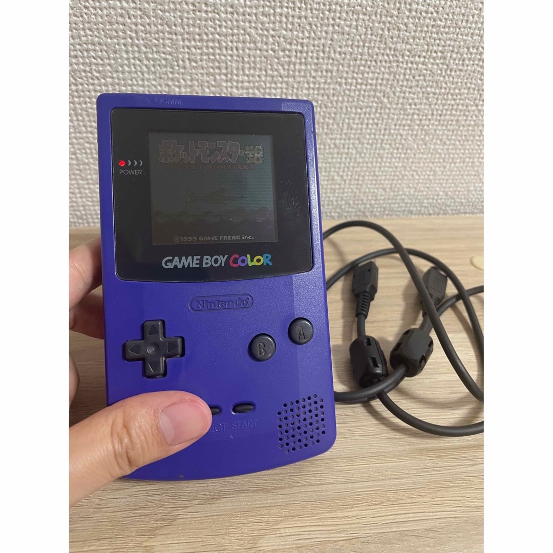 ゲームボーイカラー本体＋ポケットモンスター銀＋交換用ケーブル