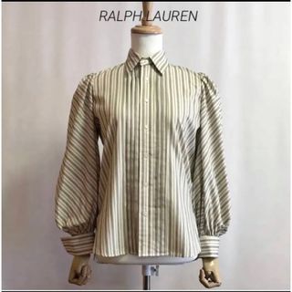 ラルフローレン(Ralph Lauren)のRALPH LAUREN ミラノカフスバルーンスリーブシャツ(シャツ/ブラウス(長袖/七分))