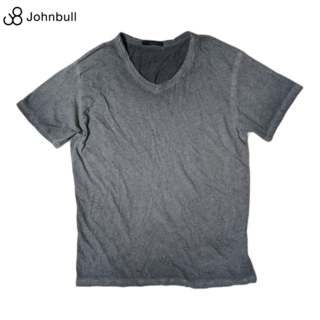 ジョンブル(JOHNBULL)のJOHNBULL グレー 後染め 半袖 Tシャツ ジョンブル(Tシャツ/カットソー(半袖/袖なし))