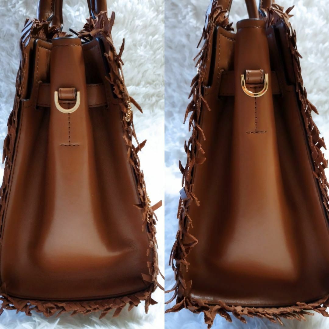 極美品・保存袋付】Michael Kors 2WAY ショルダーハンドバッグ-