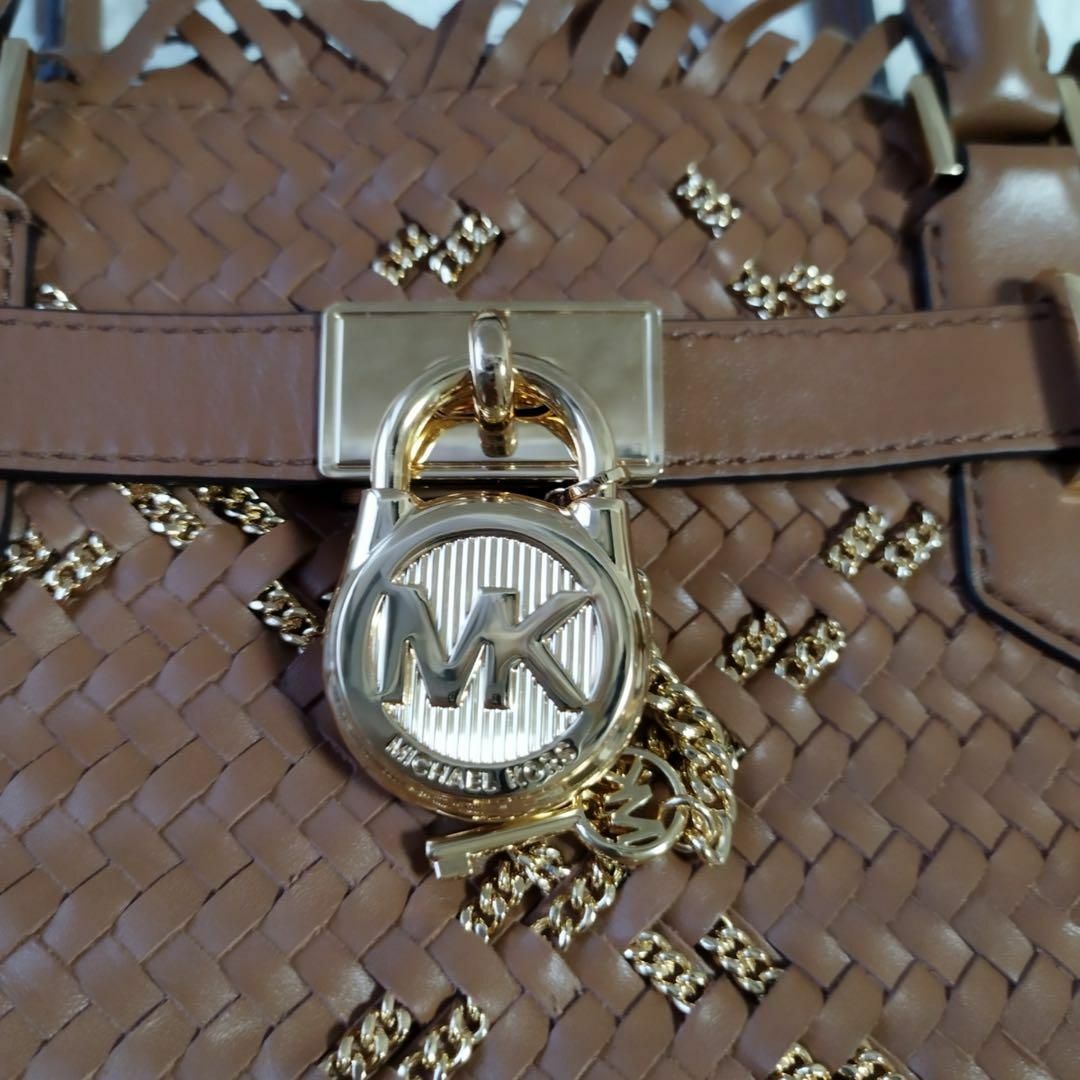極美品・保存袋付】Michael Kors 2WAY ショルダーハンドバッグ-