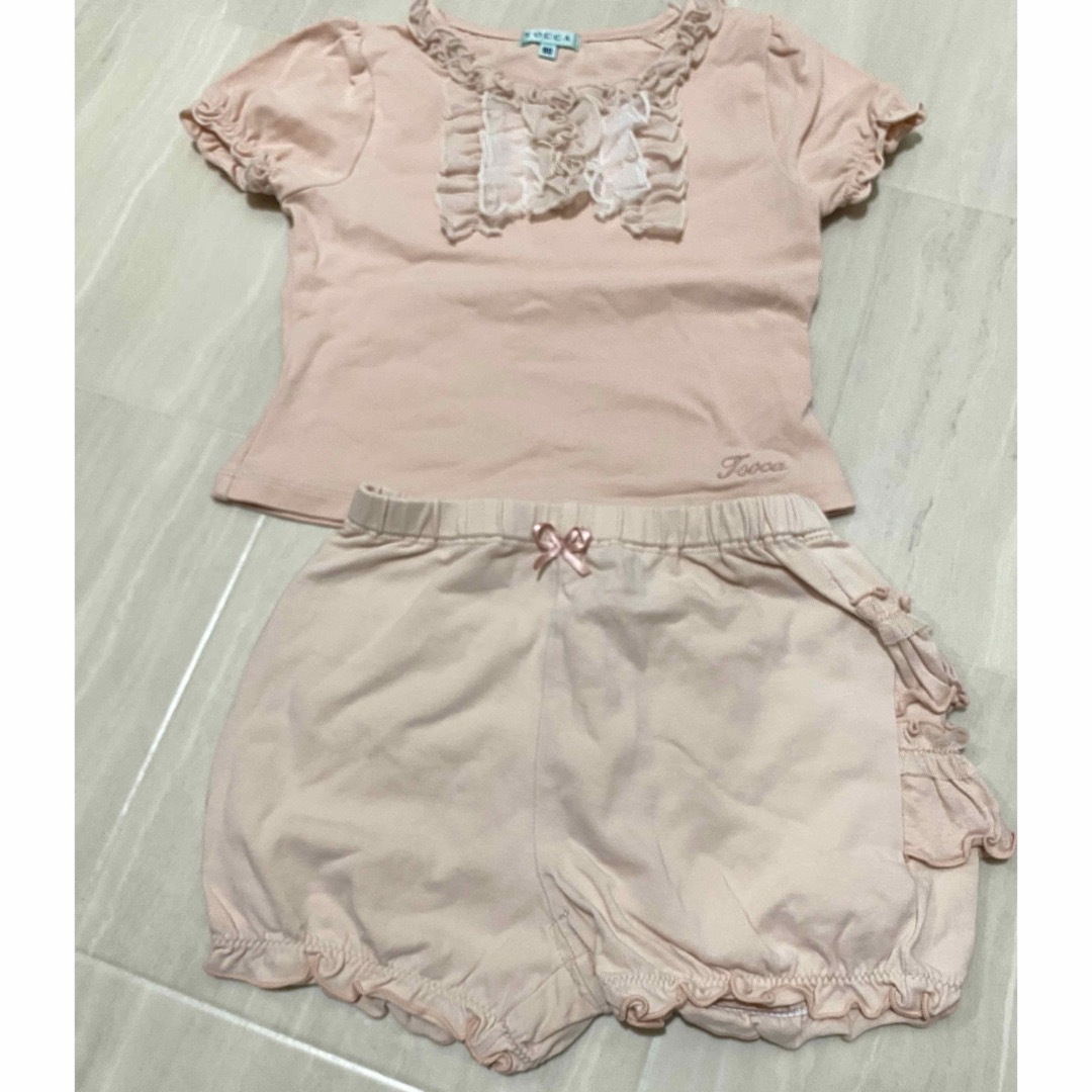 TOCCA(トッカ)のトッカ♡セットアップ　80cm キッズ/ベビー/マタニティのベビー服(~85cm)(Ｔシャツ)の商品写真