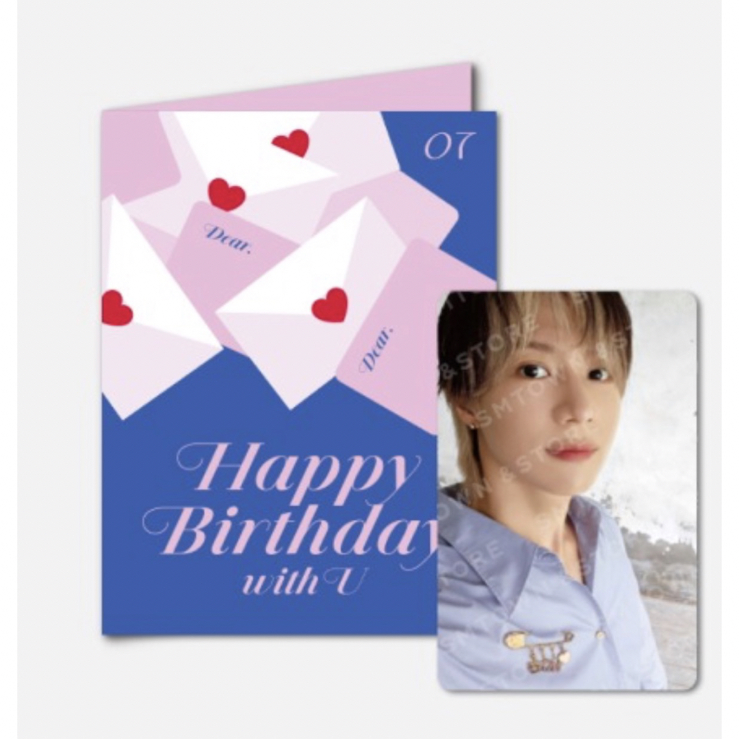 SHINee SHINeeテミン ARTIST BIRTHDAY CARD の通販 by ゆうゆ's shop