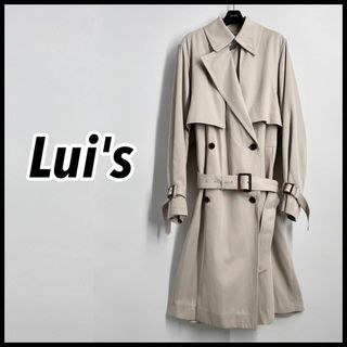 Lui's - 極美品⭐️ルイス LUI'S ロングトレンチコート ヘビーウェイト