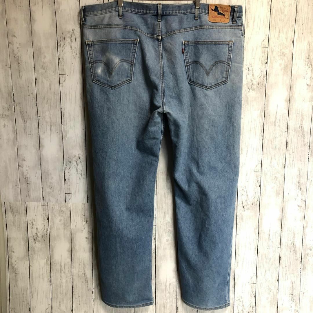 Levi's - 【超ビッグ】リーバイス550 バギー ワイドテーパード ... 値下げ‼️リーバイス 550 超ビッグサイズw46 濃紺