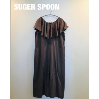 シュガースプーン(Sugar spoon)のSUGER SPOON  ﾋﾞｯｸﾞｶﾗｰﾜﾝﾋﾟｰｽ(ロングワンピース/マキシワンピース)