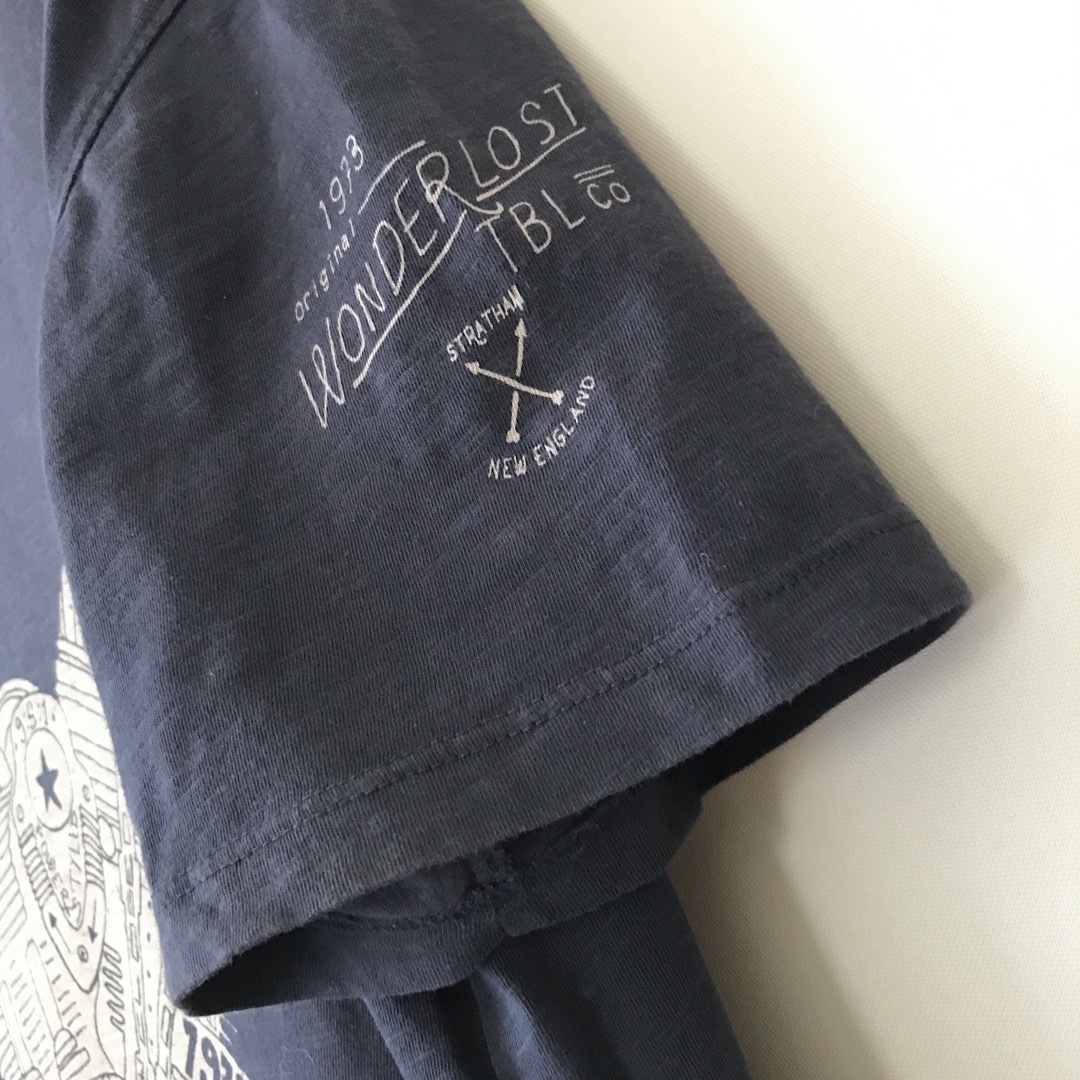 Timberland(ティンバーランド)のTimberland★STEEL&WHEEL/エンジングラフィックTシャツ★XL メンズのトップス(Tシャツ/カットソー(半袖/袖なし))の商品写真