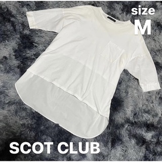 scot club 半袖 白　Tシャツ