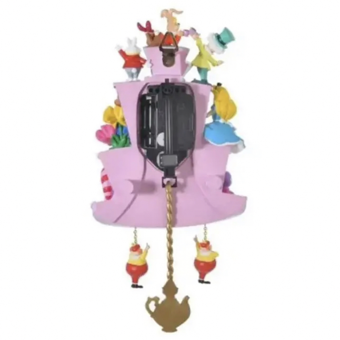 ふしぎの国のアリス(フシギノクニノアリス)のふしぎの国のアリス　掛け時計です　ディズニー エンタメ/ホビーのおもちゃ/ぬいぐるみ(キャラクターグッズ)の商品写真
