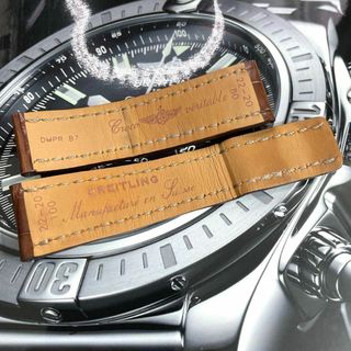 BREITLING - y5 22mm BREITLING ブライトリング クロコベルト D