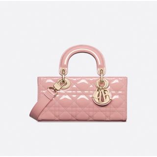 クリスチャンディオール(Christian Dior)の新作 新品 ディオール LADY D-JOY スモールバッグ アンティークピンク(ハンドバッグ)