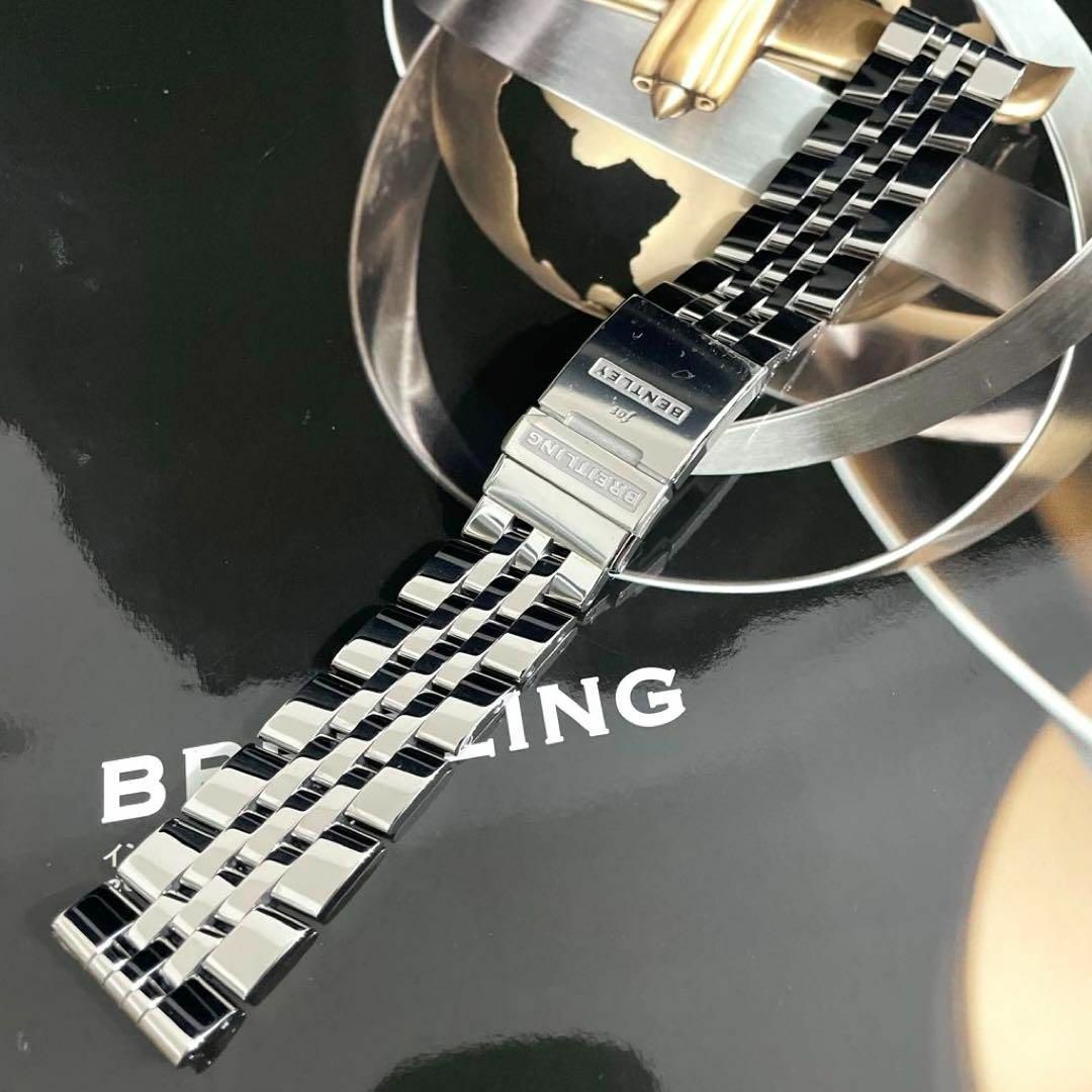 BREITLING(ブライトリング)の980A 22mm ベントレー BREITLING ブライトリング SSブレス メンズの時計(腕時計(アナログ))の商品写真