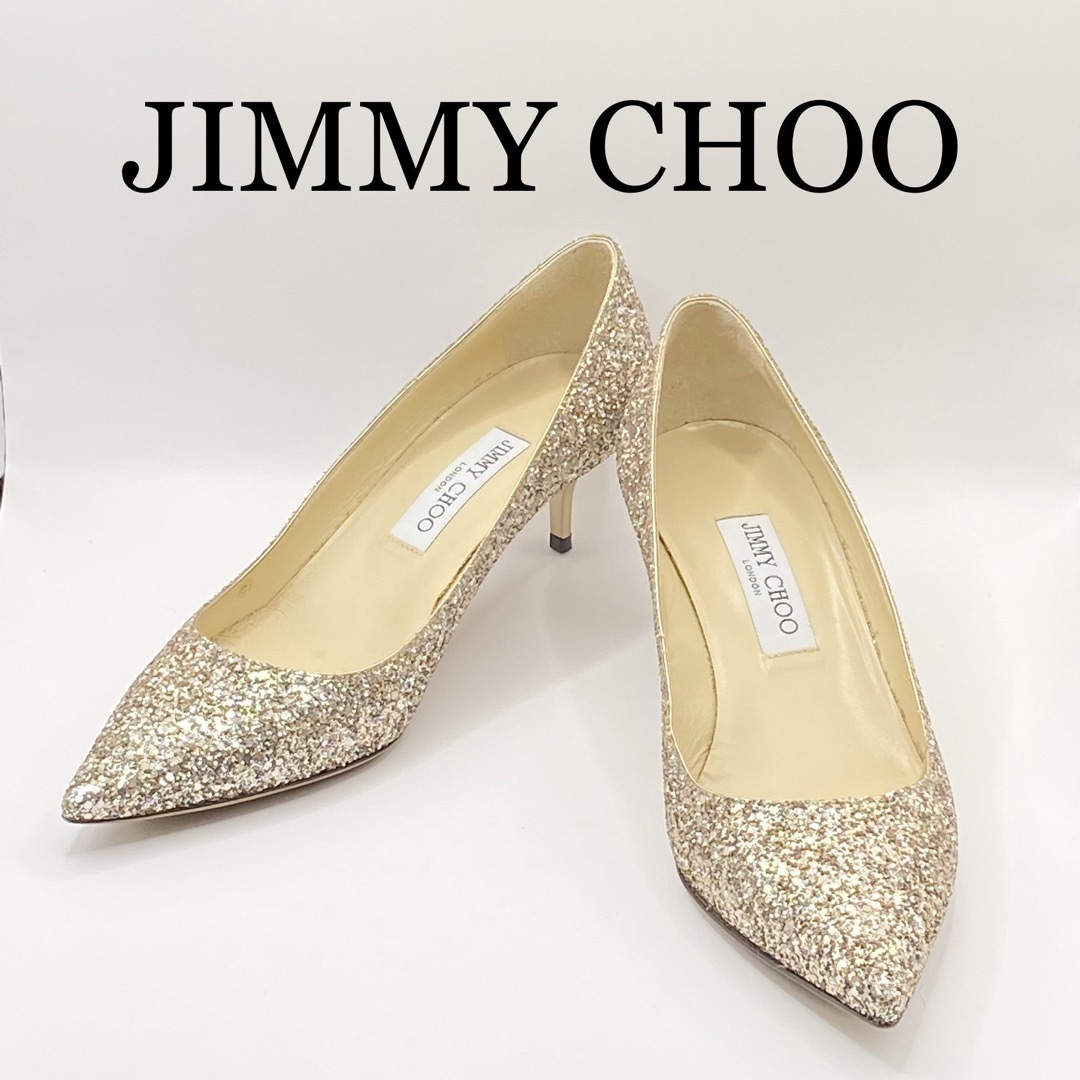 JIMMY CHOO ROMY 60 ブラック　39サイズ