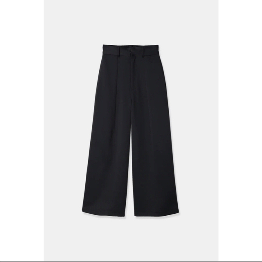 TODAYFUL(トゥデイフル)のlouren satin tuck wide pants レディースのパンツ(カジュアルパンツ)の商品写真