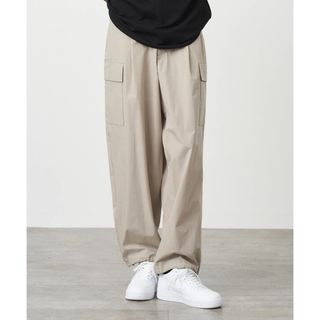 エイトン(ATON)のATON KYOTO TSURIZOME COTTON CARGO PANTS(ワークパンツ/カーゴパンツ)