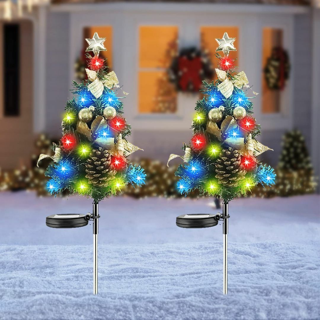 クリスマス 飾り イルミネーションライト 屋外 防水 ソーラー 埋め込み 明るい