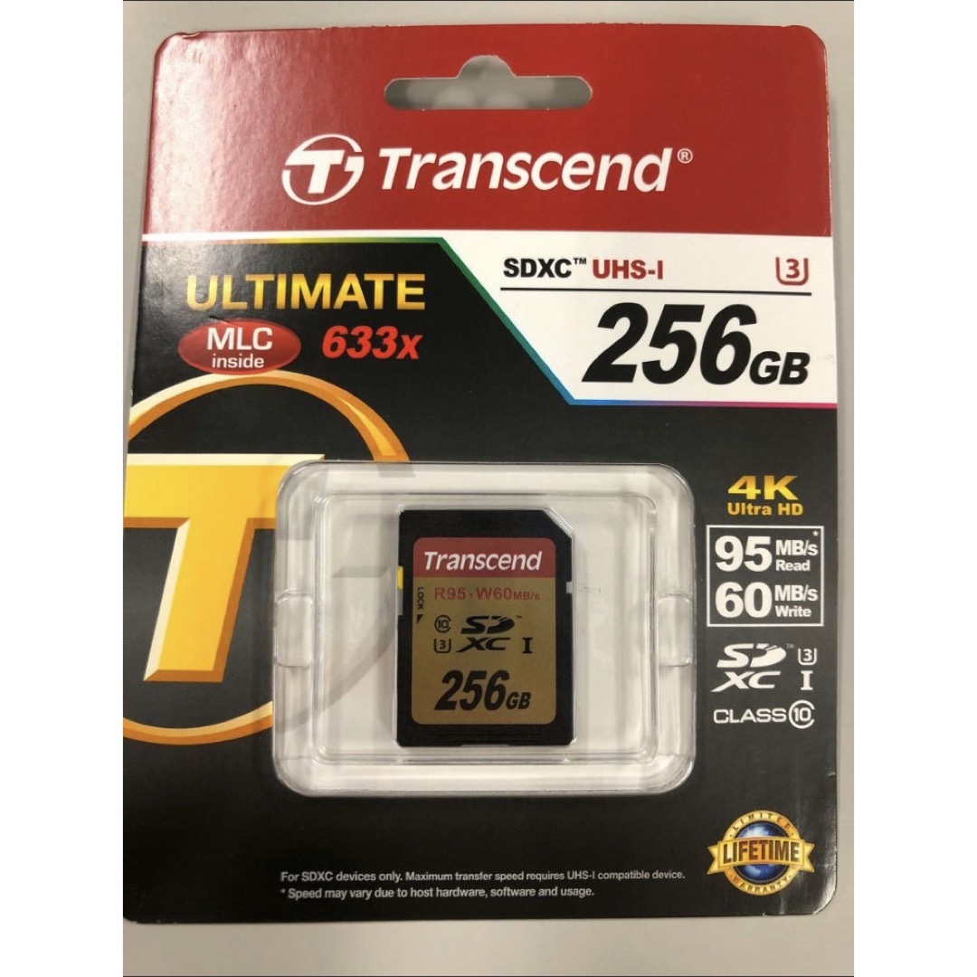 SDカード256GB Transcend SDHCカード