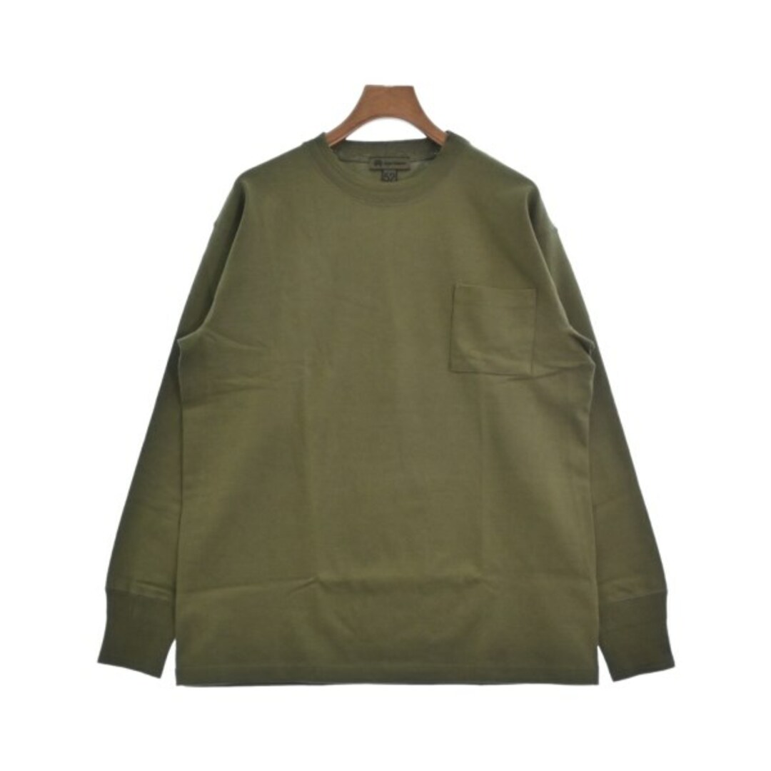 NIGEL CABOURN Tシャツ・カットソー 52(XXL位) カーキ