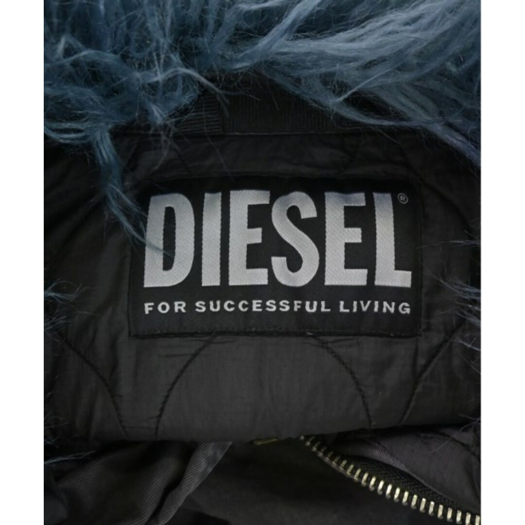 DIESEL(ディーゼル)のDIESEL ディーゼル ミリタリーブルゾン XL 黒(デニム) 【古着】【中古】 メンズのジャケット/アウター(ミリタリージャケット)の商品写真