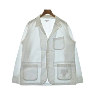 エンジニアードガーメンツ(Engineered Garments)のEngineered Garments カジュアルジャケット S 白 【古着】【中古】(テーラードジャケット)