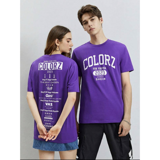 COLORZ Tシャツ 紫(Tシャツ(半袖/袖なし))