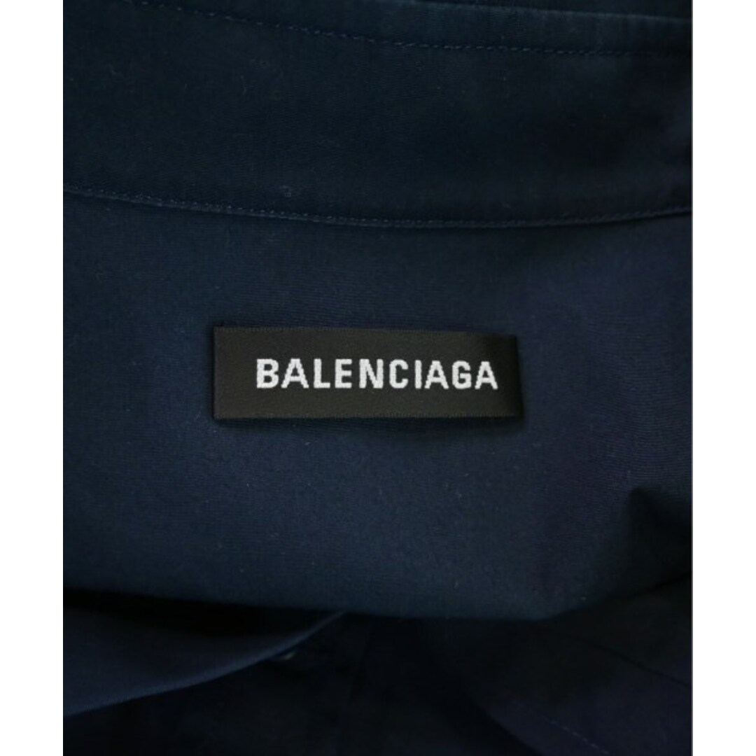 Balenciaga(バレンシアガ)のBALENCIAGA バレンシアガ カジュアルシャツ 37(XS位) 紺 【古着】【中古】 メンズのトップス(シャツ)の商品写真