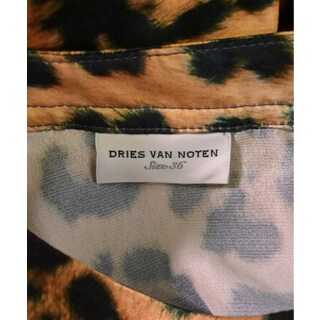 DRIES VAN NOTEN - DRIES VAN NOTEN ブラウス 36(XS位) オレンジx黒(総 ...