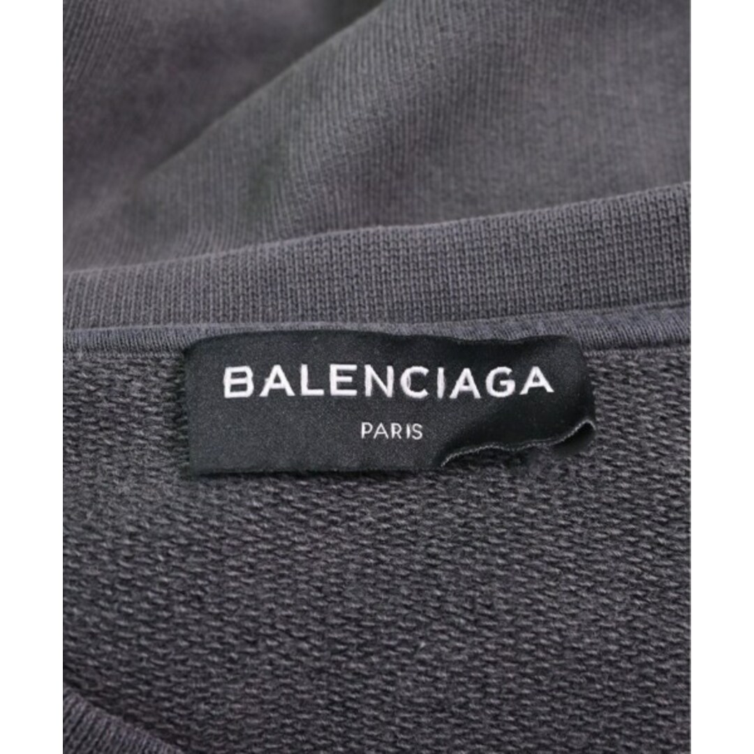 Balenciaga - BALENCIAGA バレンシアガ スウェット XS グレー 【古着