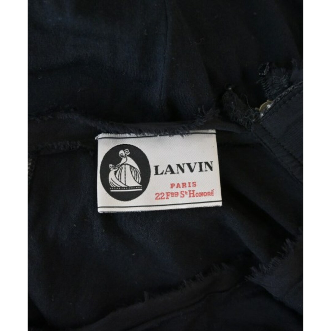 LANVIN(ランバン)のLANVIN ランバン ワンピース XS 黒 【古着】【中古】 レディースのワンピース(ひざ丈ワンピース)の商品写真