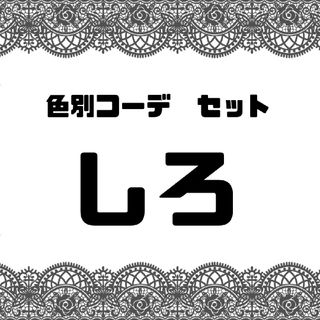 タカラトミーアーツ(T-ARTS)の《値下げ》【白色】プリマジ コーデカード 色別セット(カード)