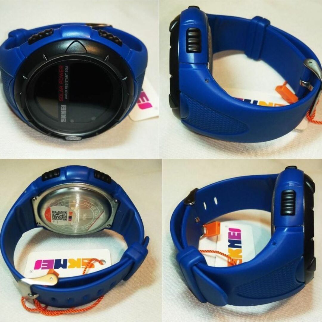 SKMEI 1405 デジタルスポーツウォッチ（ブルー） メンズの時計(腕時計(デジタル))の商品写真