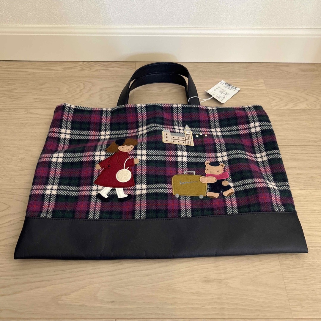 familiar - 最終SALE!新品!familiar☆レッスンバッグ ロンドンの通販
