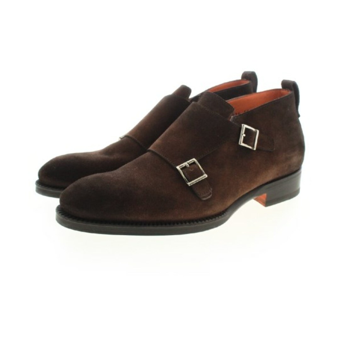 SANTONI ビジネス・ドレスシューズ 6 1/2(25cm位) こげ茶