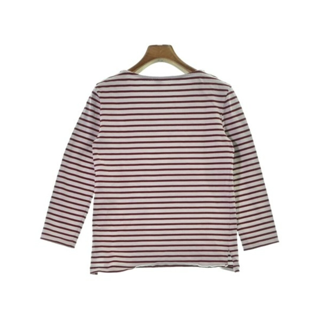 CELINE セリーヌ Tシャツ・カットソー XS 白x赤(ボーダー) | yoshi