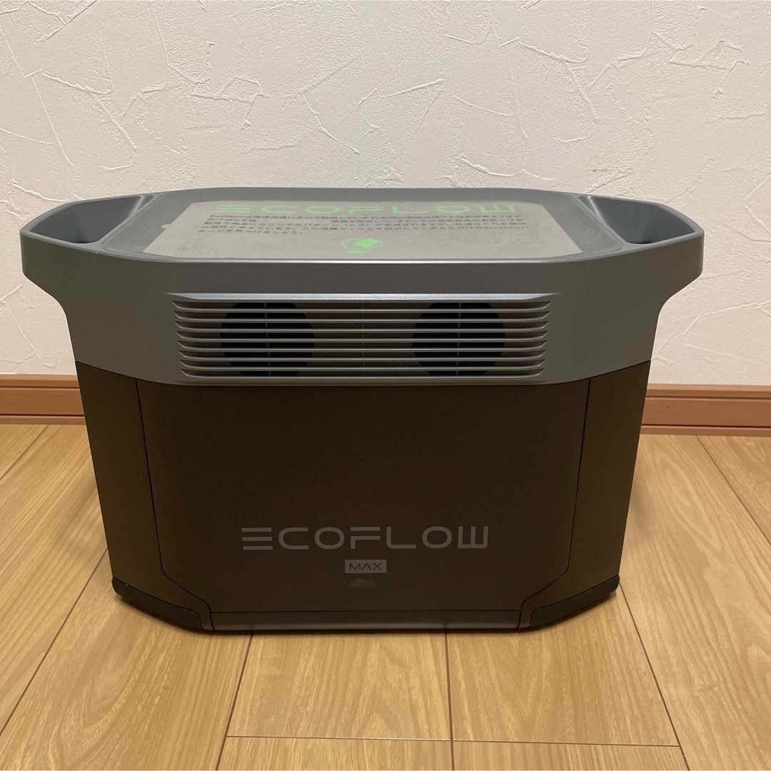 エコフローポータブル電源EcoFlow DELTTA MAX1600 投光器