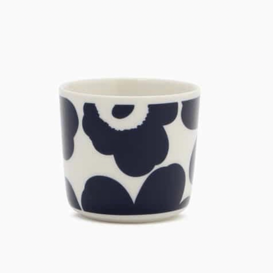 marimekko(マリメッコ)の【未使用】マリメッコ Unikko コーヒーカップセット(ハンドルなし) インテリア/住まい/日用品のキッチン/食器(グラス/カップ)の商品写真