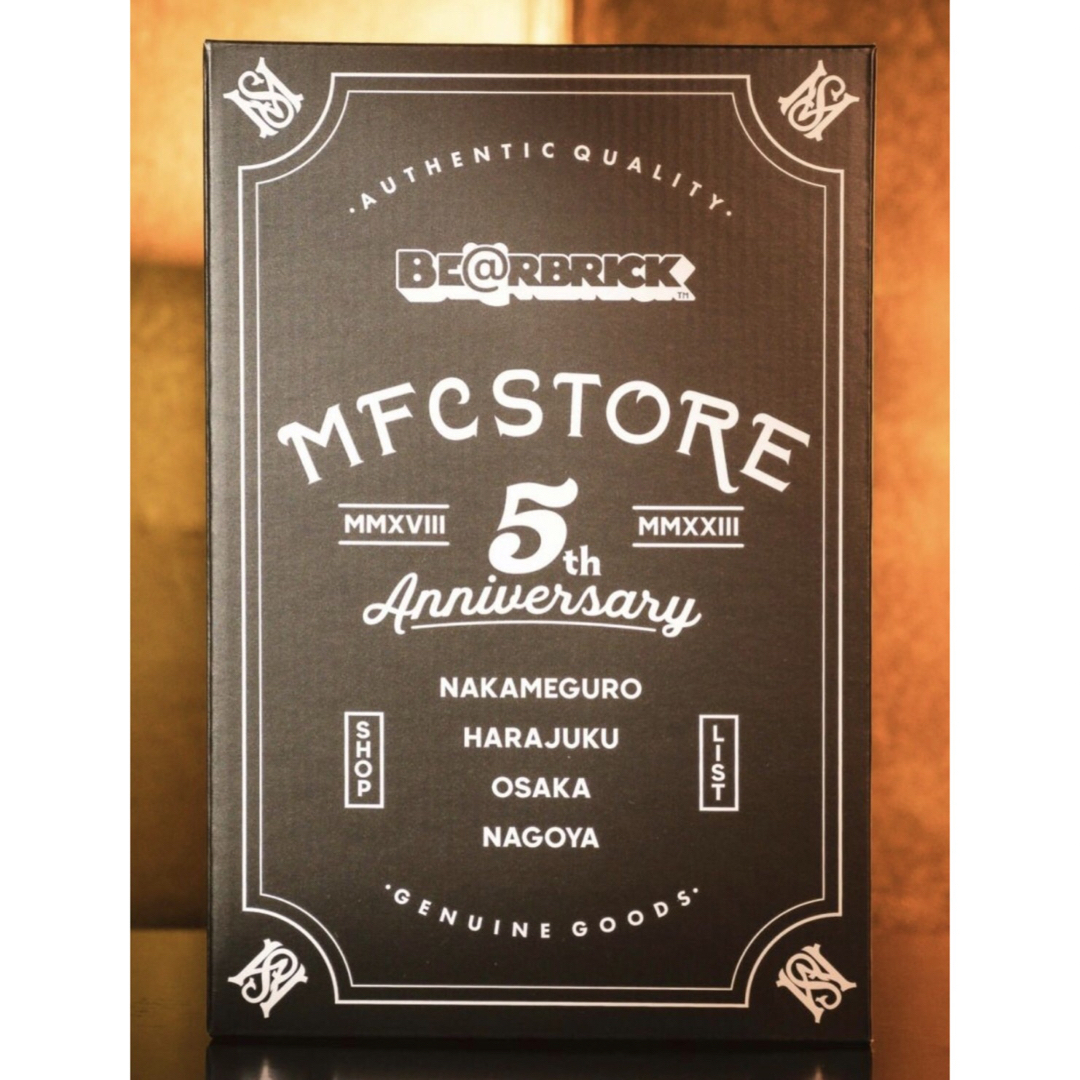 MEDICOM TOY - BE@RBRICK MFC STORE 5th Anniv. 100%&400%の通販 by