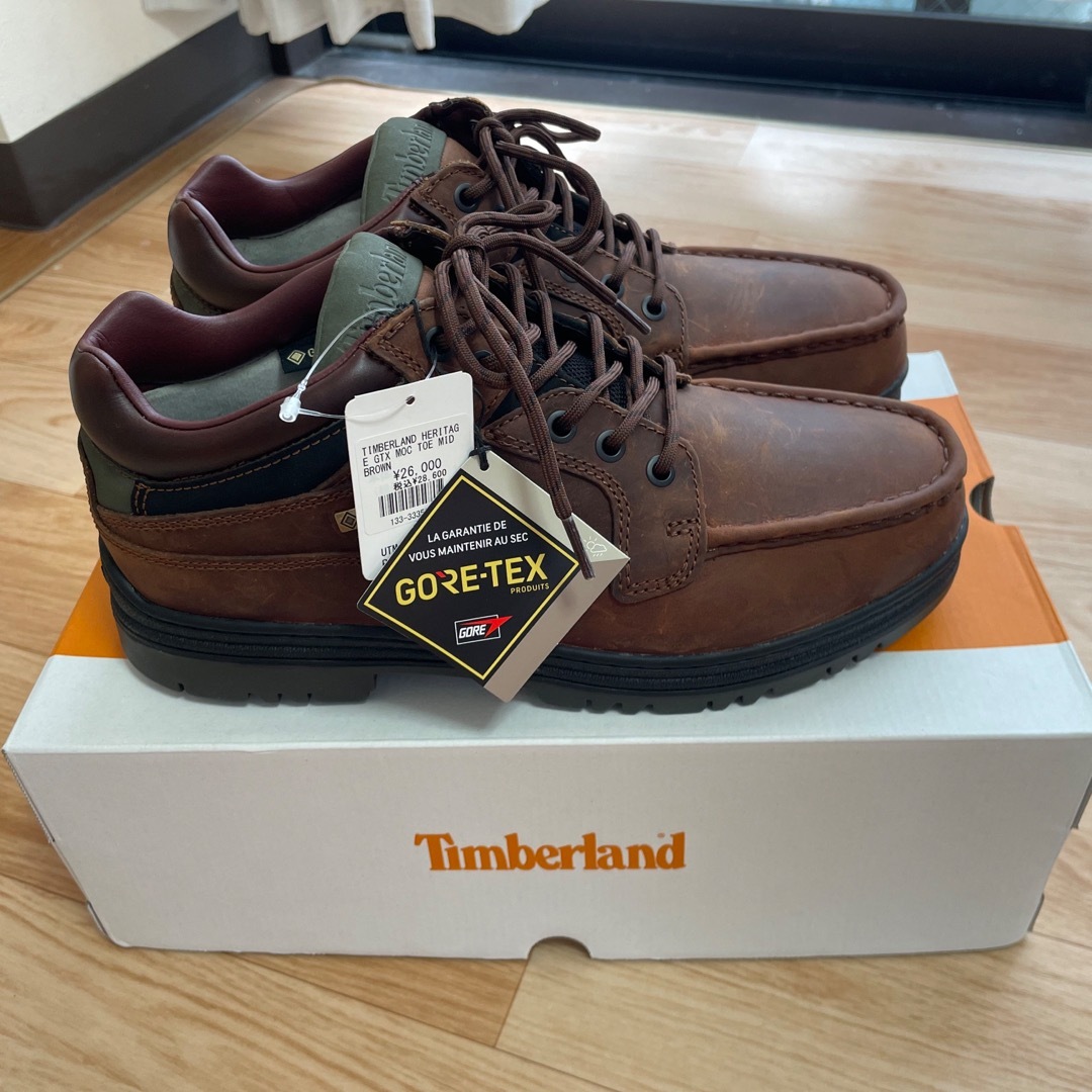 Timberland(ティンバーランド)の【定価以下】Timberland Moc Toe GTX 【US9.5】 メンズの靴/シューズ(ブーツ)の商品写真