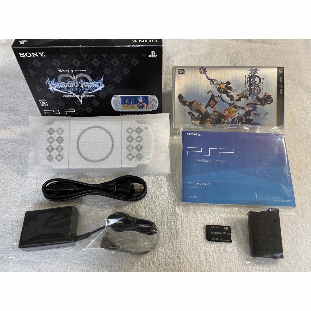 レア PSP-3000(PSPJ-30012) キングダムハーツエディション