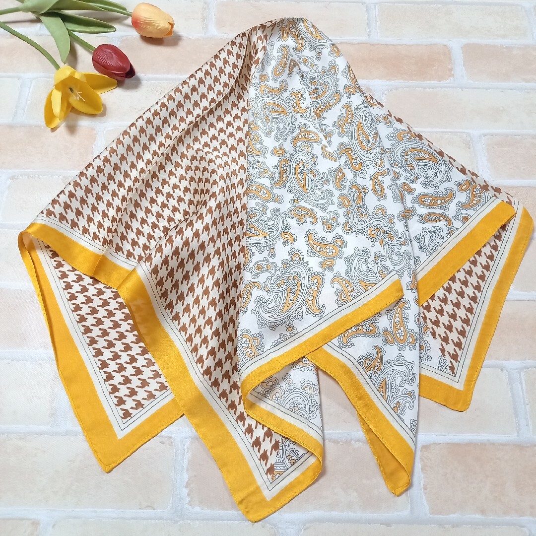 大判スカーフ レディースのファッション小物(バンダナ/スカーフ)の商品写真