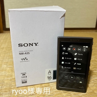 ソニー(SONY)のSONY  ウォークマン Aシリーズ NW-A55(B)(ポータブルプレーヤー)