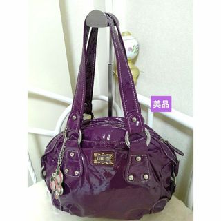 アナスイ(ANNA SUI)の✨美品✨ANNA SUIアナスイショルダーバッグ　パープル(ショルダーバッグ)