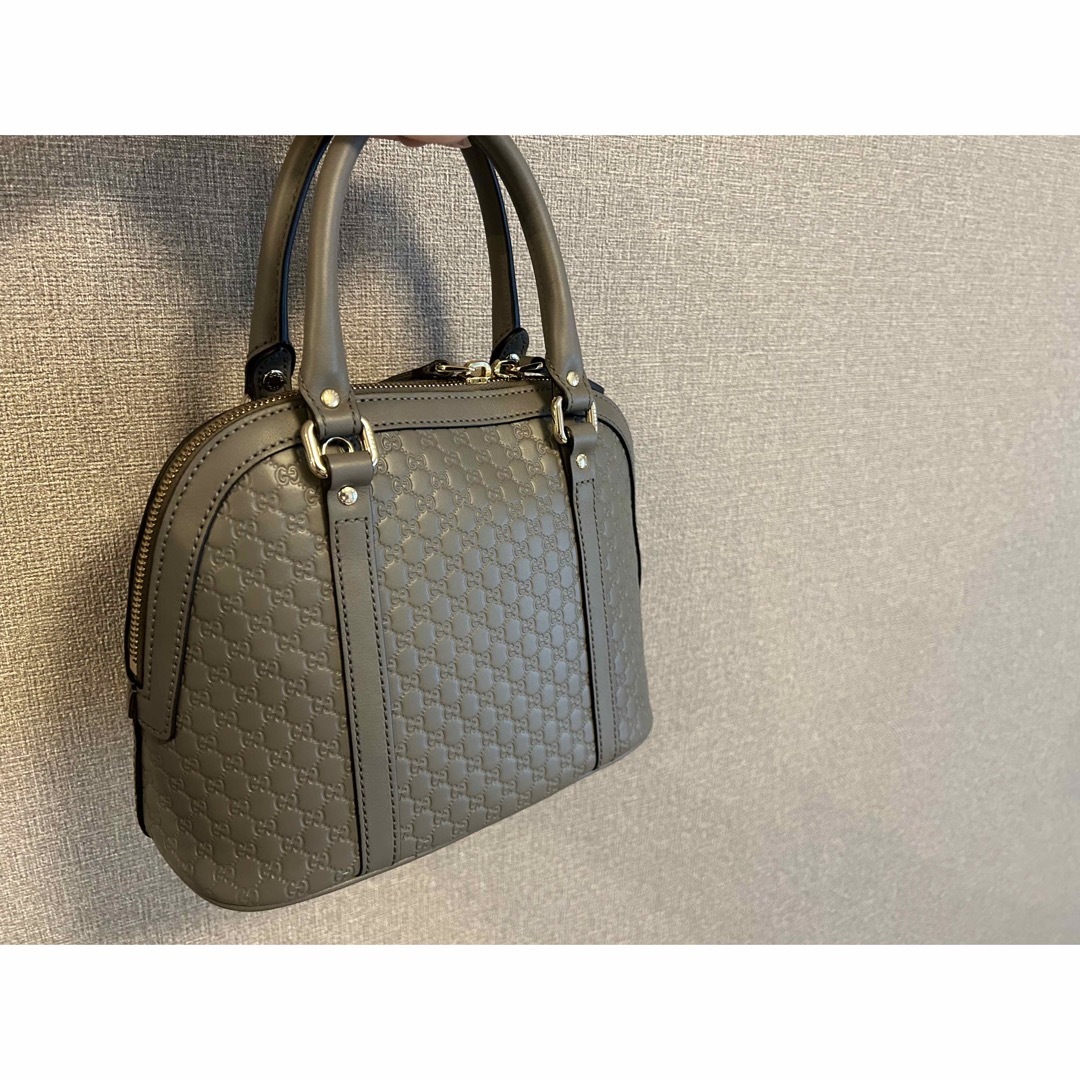 【新品未使用】GUCCI マイクログッチシマ2wayハンドバッグ
