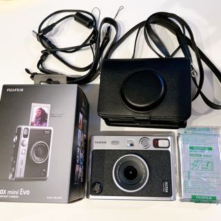 フジフイルム(富士フイルム)のFUJIFILM ハイブリッドインスタントカメラ instax mini Evo(フィルムカメラ)