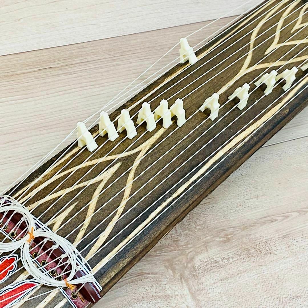 一流の品質 ミニ琴 短琴 13弦 42cm 琴柱 和楽器 演奏 インテリア