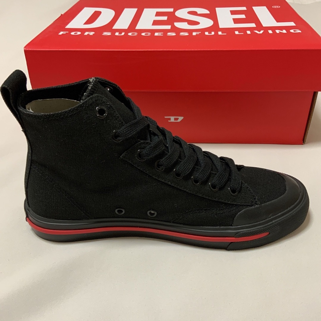 洗練されたデザイン DIESEL S-Athos Mid ブラック 27cm - スニーカー