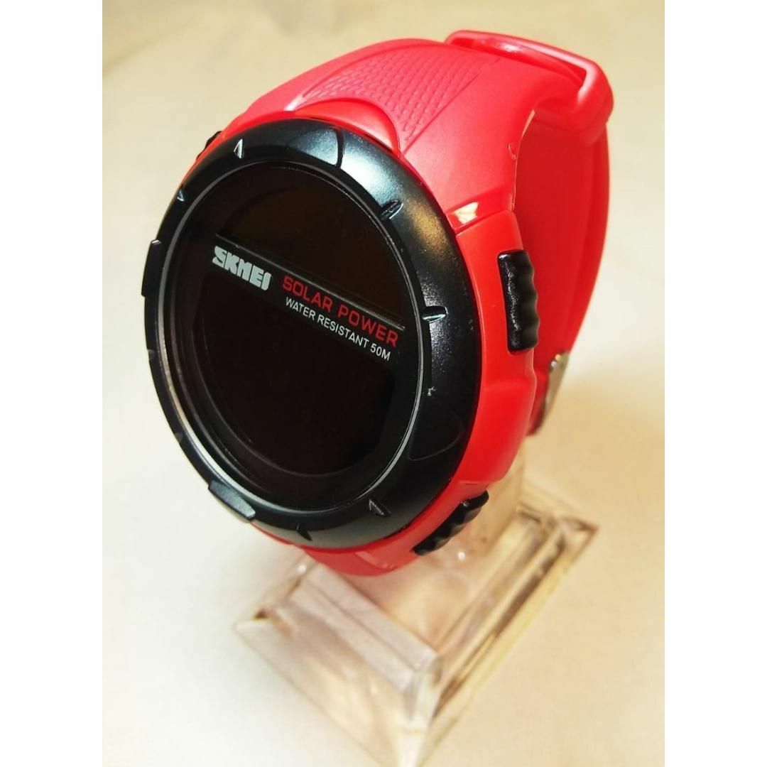 SKMEI 1405 デジタルスポーツウォッチ（レッド） メンズの時計(腕時計(デジタル))の商品写真