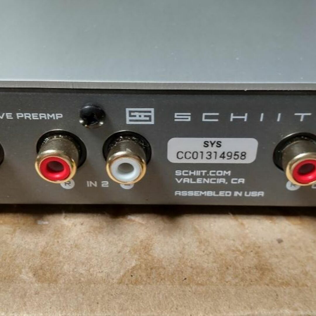 米国　Schiit SYS パッシブプリアンプ SCH 13 (シルバー) 5