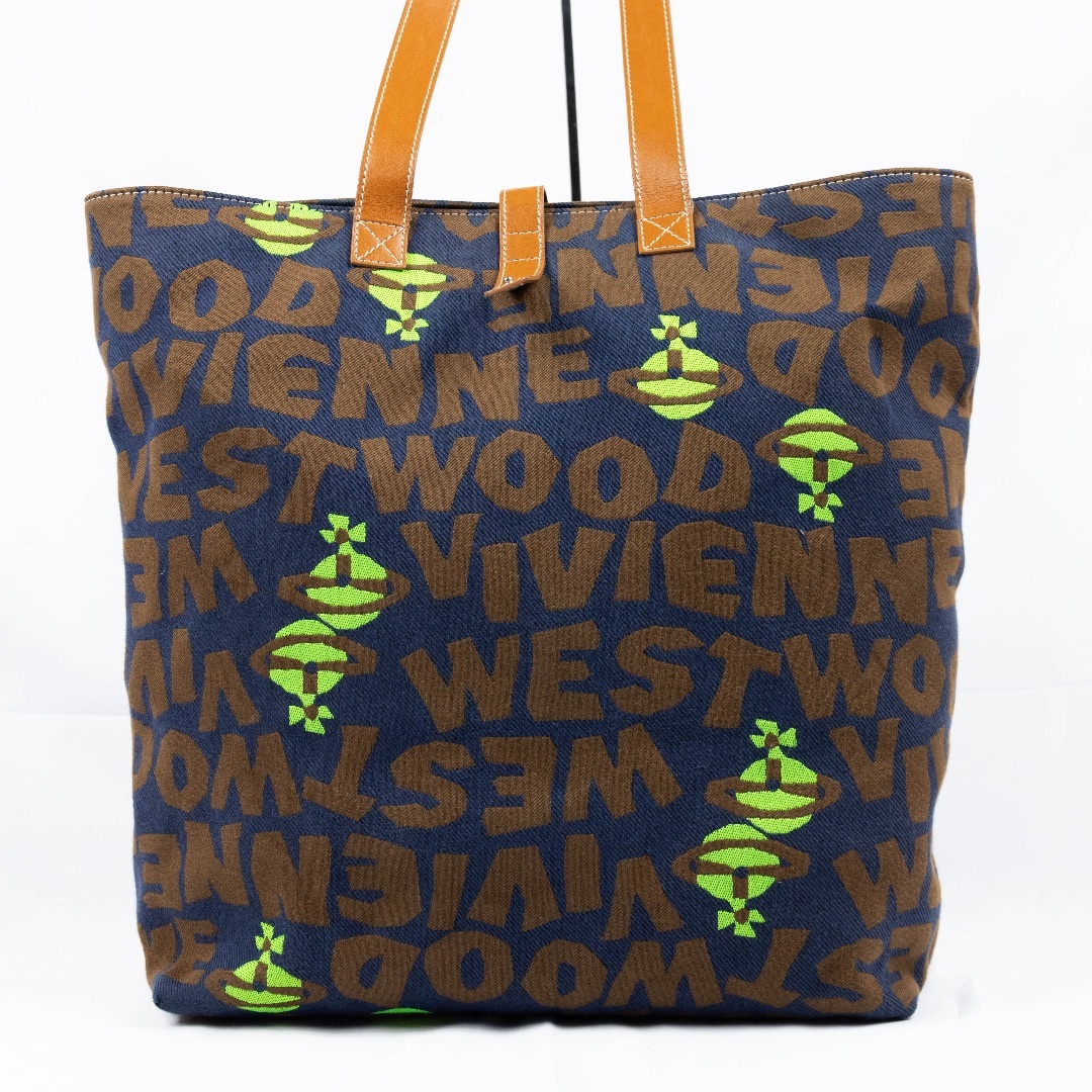 【新品未使用】vivienne westwood トートバッグ 総柄