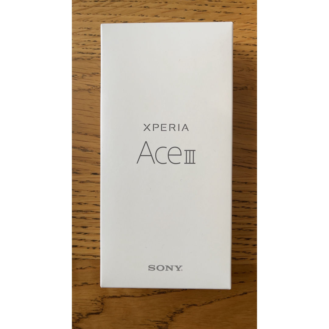 新品未使用品　Xperia ACE III   SOG08 Gray(グレー)